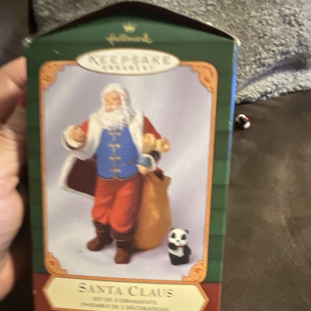 Hallmark Keepsake The Night Before Santa Claus Ornament 2001 QX5395 Dated